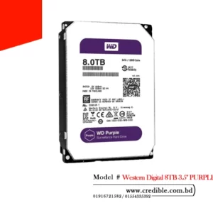 Western Digital 8TB 3.5" PURPLE best HDD price in BD