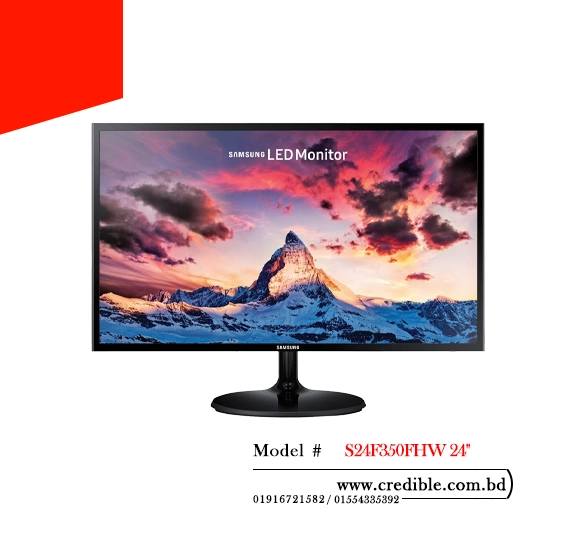 SAMSUNG S24F350FHW 24" best Monitor price in BD