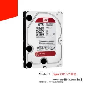 Western Digital 6TB 3.5" RED best HDD price in BD