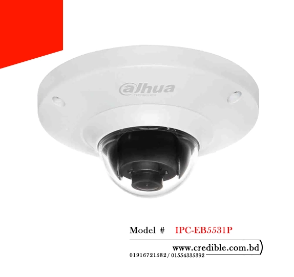 Dahua IPC-EB5531P 5MP Fisheye Panoramic IP camera price in BD