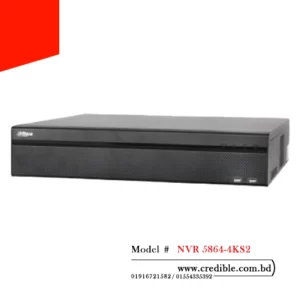 Dahua NVR 5864-4KS2 price | 64 Channel 2U 4K NVR