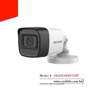 Hikvision DS-2CE16D0T-ITPF 2MP Audio Bullet Camera
