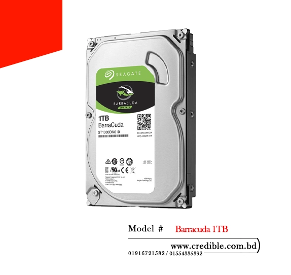 Seagate Barracuda 1TB best HDD price in BD