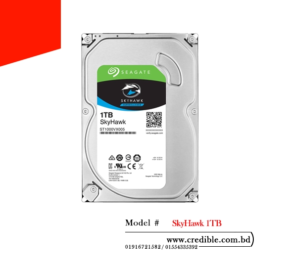 Seagate SkyHawk 1TB best HDD price in BD