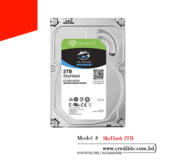 Seagate SkyHawk 2TB best HDD price in BD