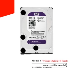 Western Digital 2TB Purple best HDD price in BD