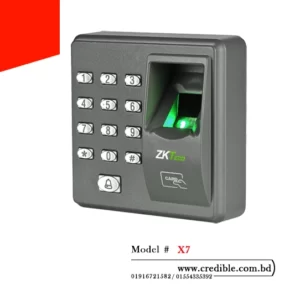 X7 ZKTeco Fingerprint Time Attendance system