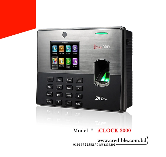 ZKTeco iCLOCK 3000 | ZKTeco Access Control