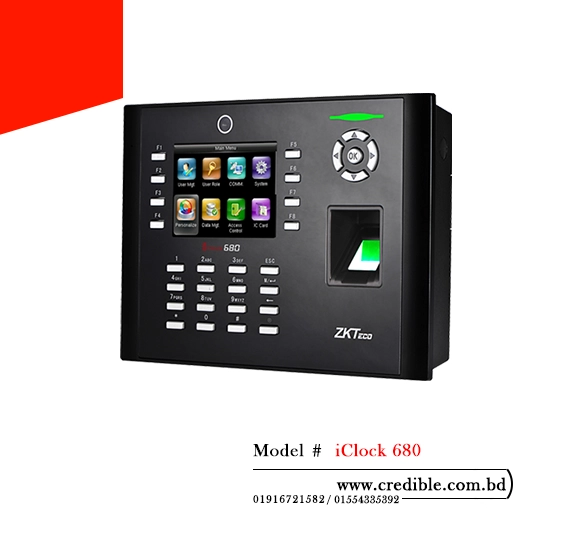 ZKTeco iClock 680 Price in Bangladesh