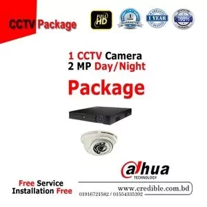 Dahua 1 CCTV Camera Package