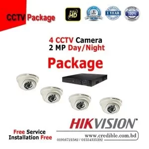 Hikvision 4 Camera Package